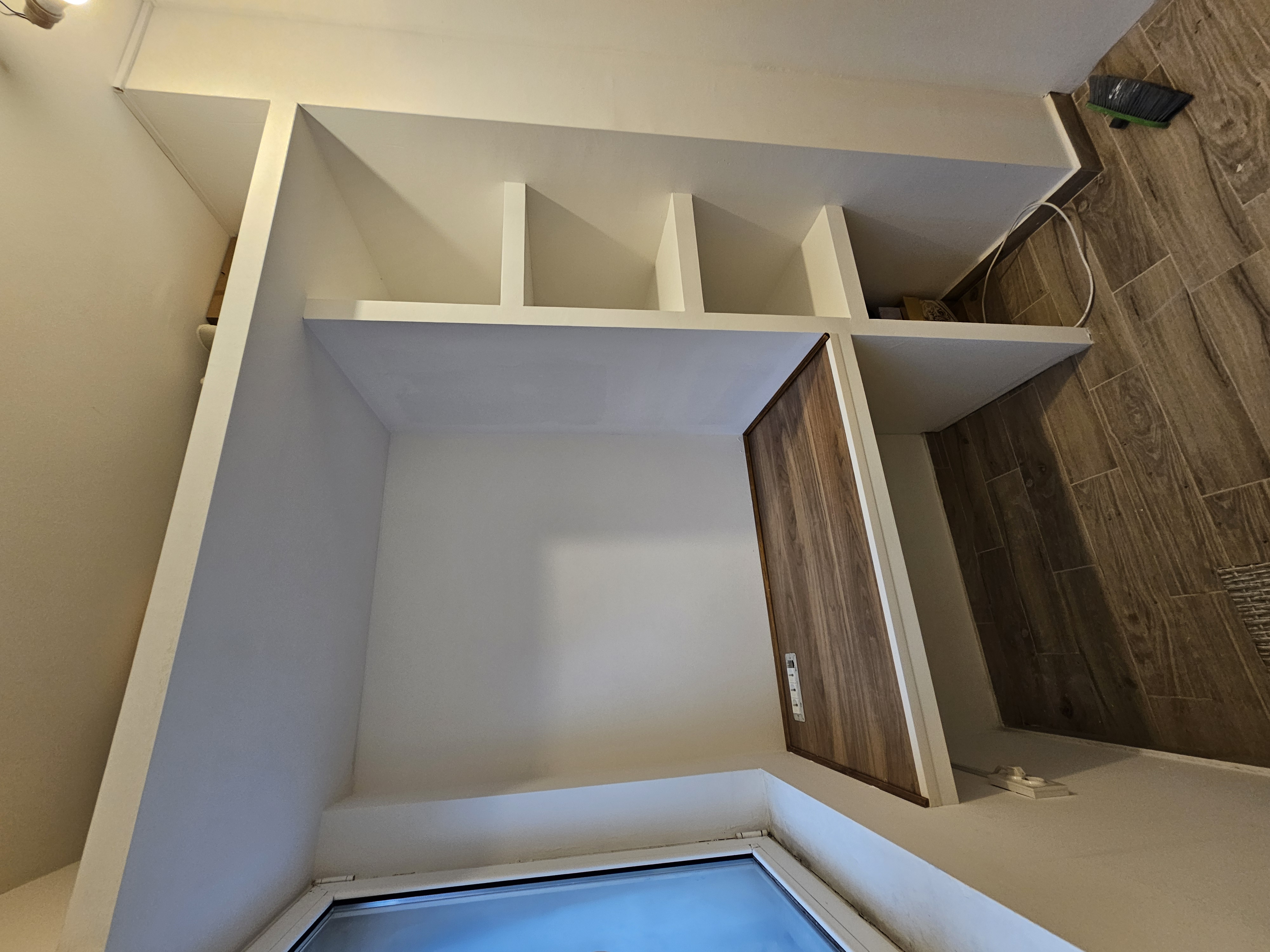 Kutija za LED rasvjetu izvedena u knaufu